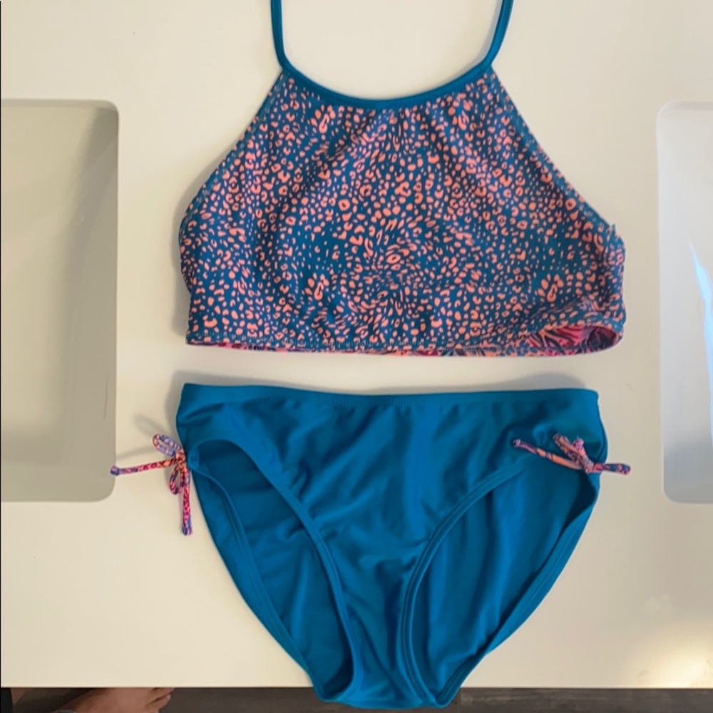 Girls Blue and Purple L Bikini (part of 2 for $12)